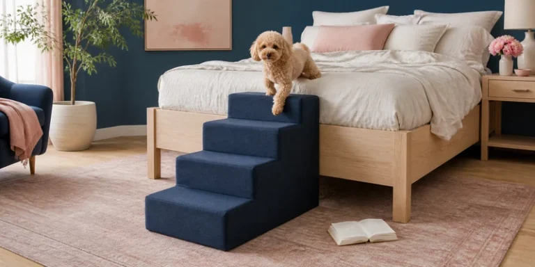 Dog Stairs for High Beds