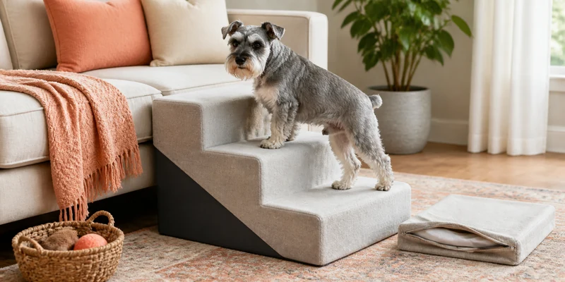 Foam Dog Stairs