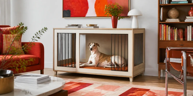 Modern Dog Crate Furniture