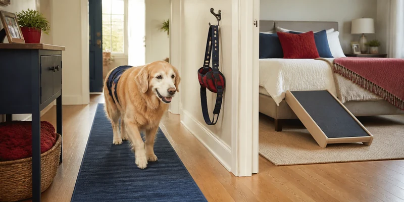 Senior Dog Mobility at Home