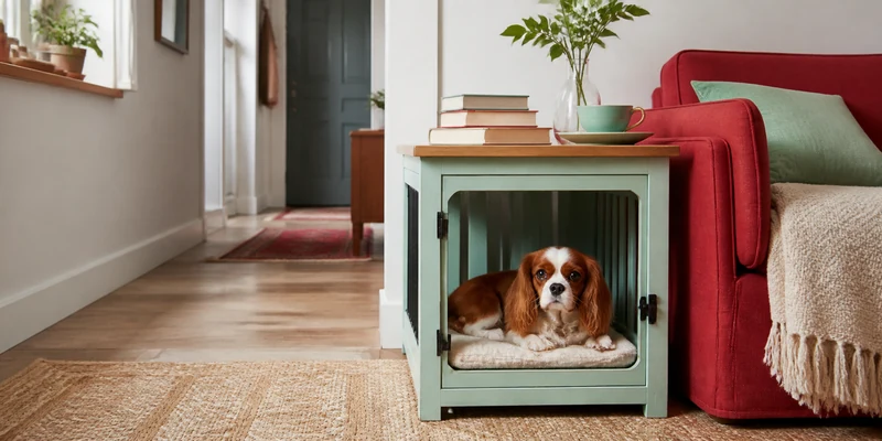Small Dog Crate Furniture