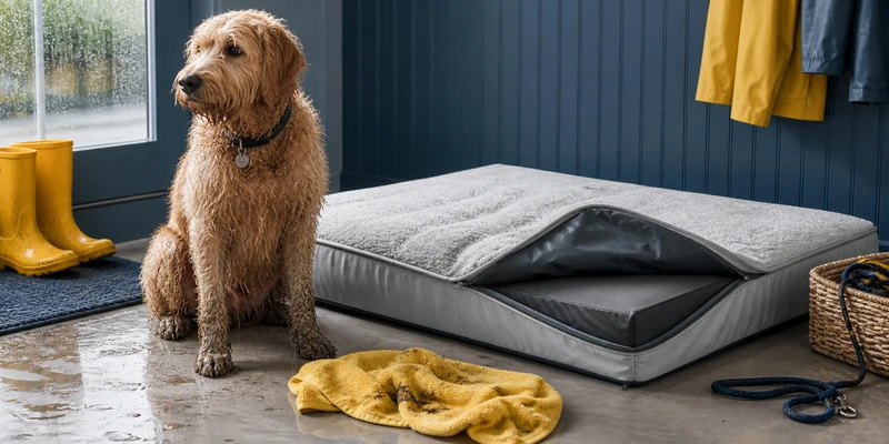 Waterproof Orthopedic Dog Bed